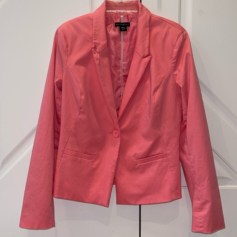 Like new Metaphor pink blazer